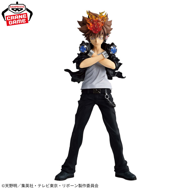 Figurine Reborn! - Tsunayoshi Sawada Grandista - Banpresto Flo'Kaze