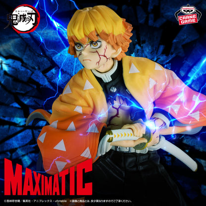 Figurine Demon Slayer - Zenitsu Agatsuma Maximatic - Banpresto Flo'Kaze