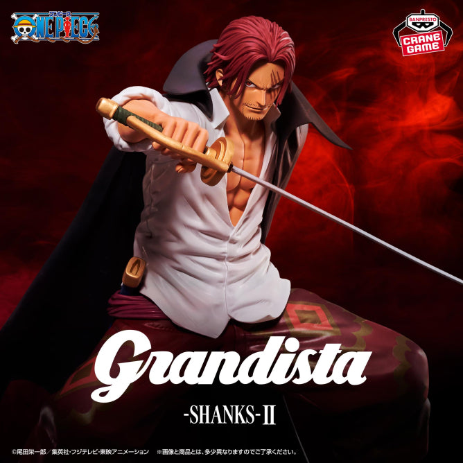 Figurine One Piece - Shanks Grandista II - Banpresto Flo'Kaze