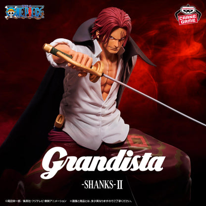 Figurine One Piece - Shanks Grandista II - Banpresto Flo'Kaze