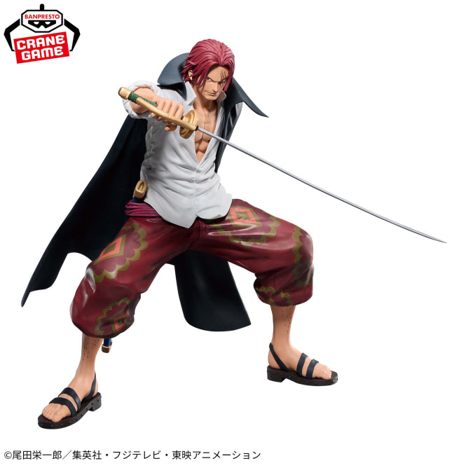 Figurine One Piece - Shanks Grandista II - Banpresto Flo'Kaze