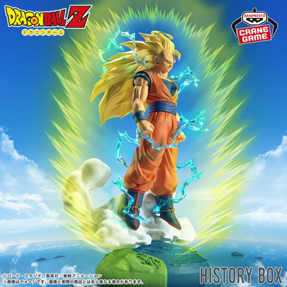 Figurine Dragon Ball Z - Son Goku Super Saiyan 3 History Box - Banpresto Flo'Kaze