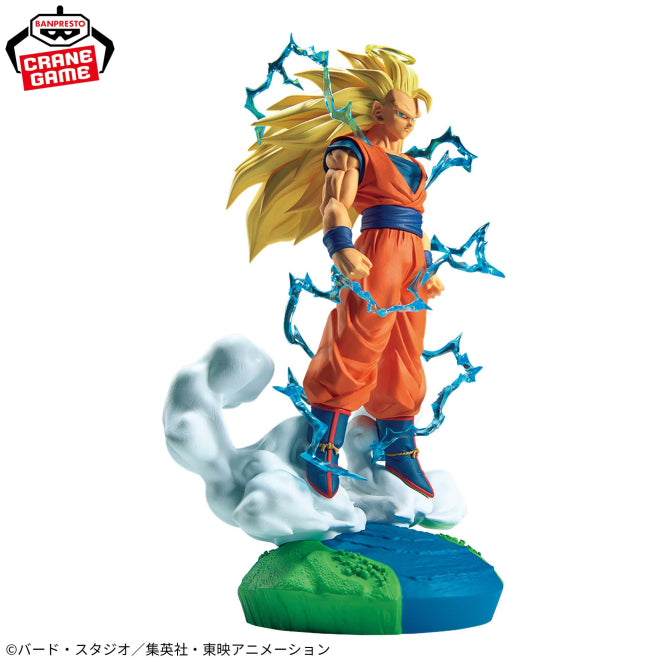 Figurine Dragon Ball Z - Son Goku Super Saiyan 3 History Box - Banpresto Flo'Kaze