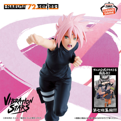 Figurine Naruto 72 Series - Sakura Haruno Vibration Stars 71 - Banpresto Flo'Kaze