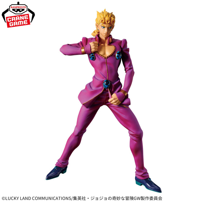 Figurine Jojo's Bizarre Adventure : Golden Wind - Giorno Giovanna Mometria - Banpresto Flo'Kaze