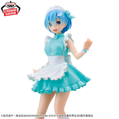 Figurine Re:Zero - Rem Glitter & Glamours Jersey Maid Ver. - Banpresto Flo'Kaze
