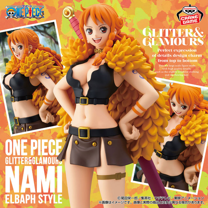 Figurine One Piece - Nami Glitter & Glamours Elbaf Style - Banpresto Flo'Kaze