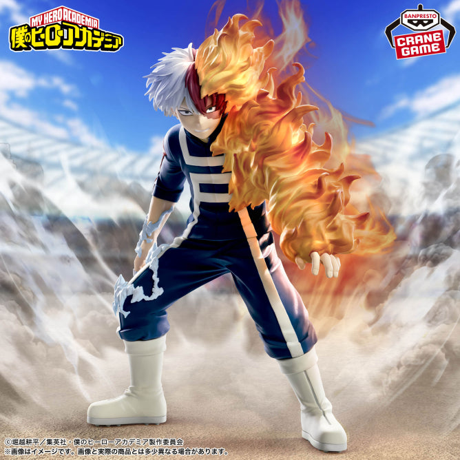 Figurine My Hero Academia - Shoto Todoroki The Amazing Heroes Sports Festival Ver. - Banpresto Flo'Kaze