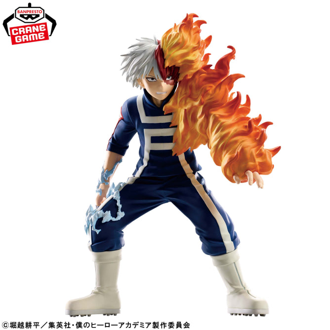 Figurine My Hero Academia - Shoto Todoroki The Amazing Heroes Sports Festival Ver. - Banpresto Flo'Kaze