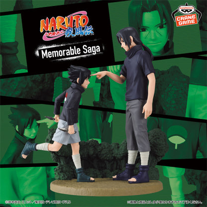 Figurine Naruto Shippuden - Sasuke Uchiha & Itachi Uchiha Memorable Saga - Banpresto Flo'Kaze
