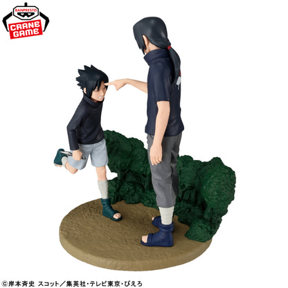 Figurine Naruto Shippuden - Sasuke Uchiha & Itachi Uchiha Memorable Saga - Banpresto Flo'Kaze