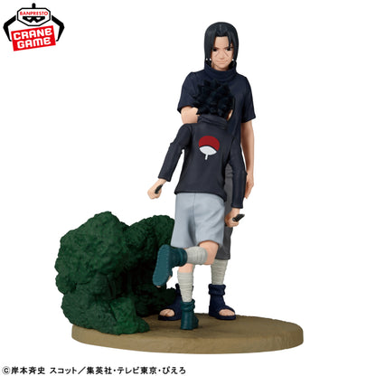 Figurine Naruto Shippuden - Sasuke Uchiha & Itachi Uchiha Memorable Saga - Banpresto Flo'Kaze