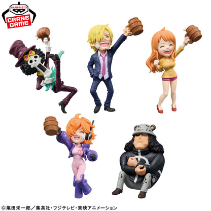 Figurines One Piece - WCF Banquet 3 Full Set - Banpresto Flo'Kaze