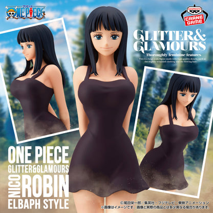Figurine One Piece - Nico Robin Glitter & Glamours Elbaph Style - Banpresto Flo'Kaze
