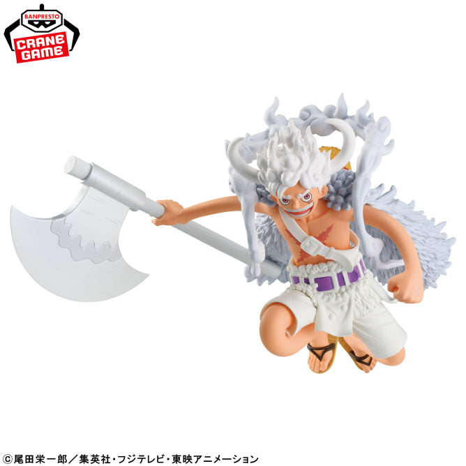 Figurine One Piece - Monkey D. Luffy Gear 5 Cross Posing II - Banpresto Flo'Kaze