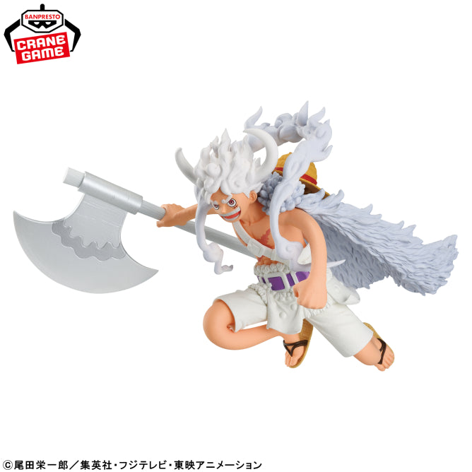 Figurine One Piece - Monkey D. Luffy Gear 5 Cross Posing II - Banpresto Flo'Kaze