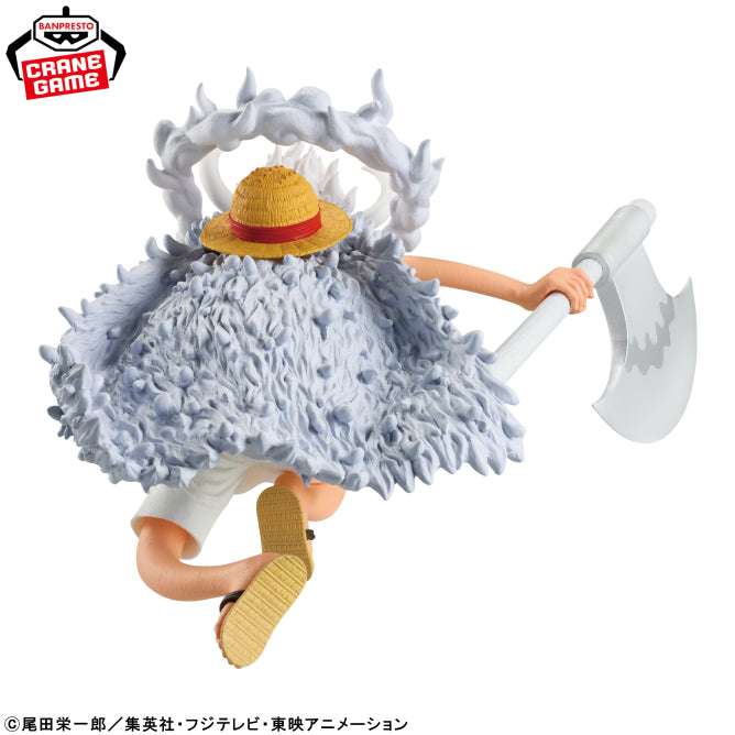 Figurine One Piece - Monkey D. Luffy Gear 5 Cross Posing II - Banpresto Flo'Kaze