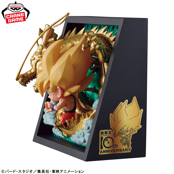 Figurine Dragon Ball Super - Sticker Wafer 10th Anniversary - Banpresto Flo'Kaze