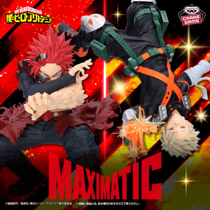 Figurine My Hero Academia - Kirishima Eijiro Maximatic - Banpresto Flo'Kaze