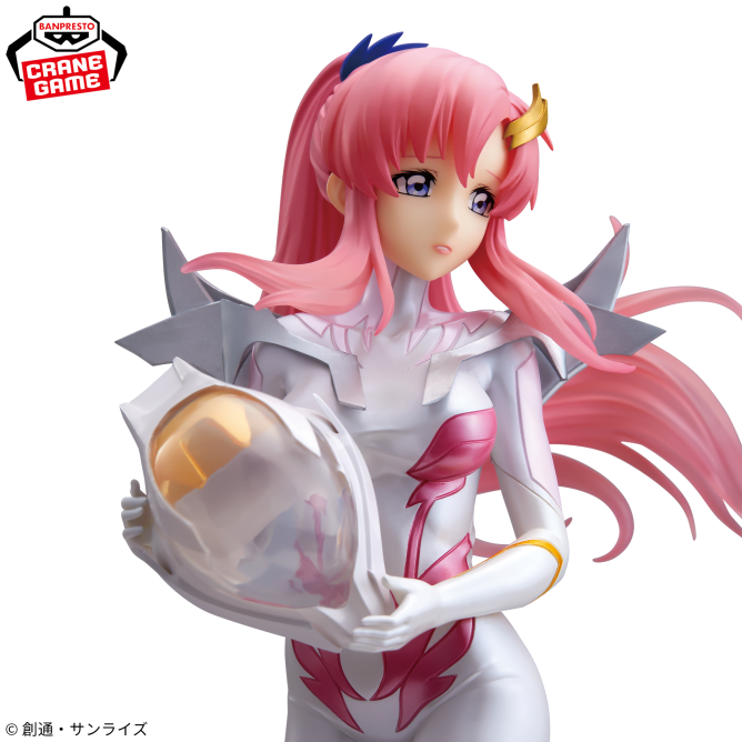 Figurine Mobile Suit Gundam Seed Freedom - Lacus Clyne Glitter & Glamours Clyne Pilot Suit Pearl Color Ver. - Banpresto Flo'Kaze
