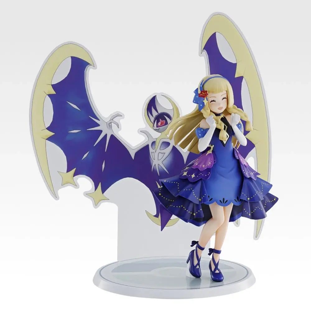 Figurine Pokemon - Lilie & Lunala Masterlise Plus Ichiban Kuji Pokemon Masters EX 7th Anniversary Lot B - Bandai Flo'Kaze