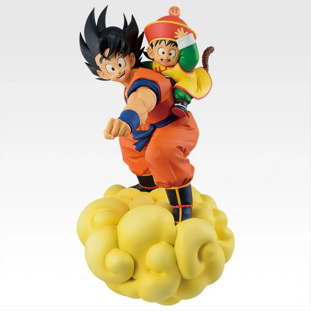 Figurine Dragon Ball Z - Son Goku & Son Gohan Masterlise Ichiban Kuji Spirit Of The Saiyan Last One - Bandai Flo'Kaze