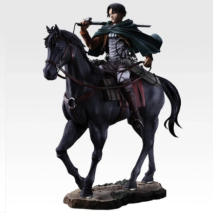Figurine L'Attaque Des Titans - Levi Ackerman Humanity's Strongest Soldier Masterlise Ichiban Kuji Dedicate Your Heart Last One - Bandai Flo'Kaze