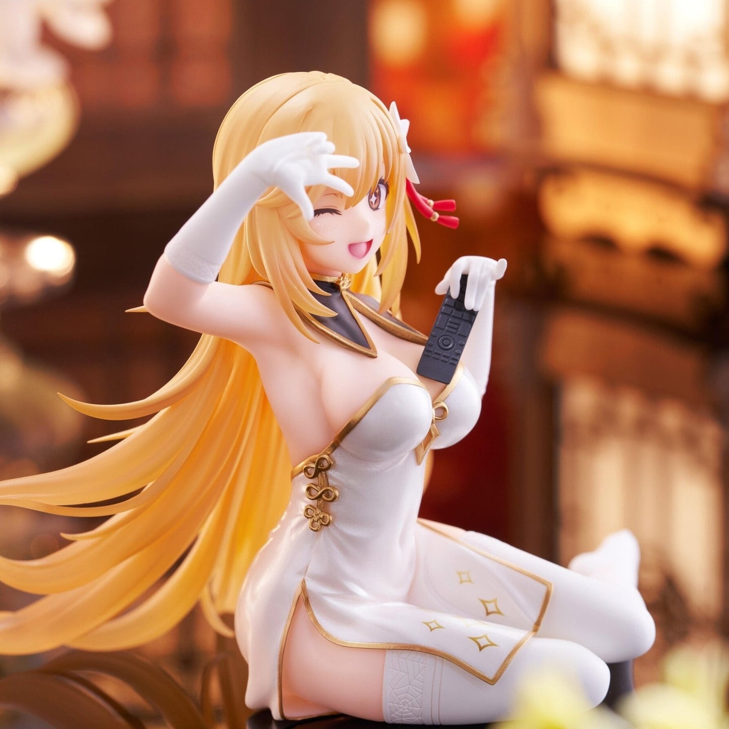 Figurine A Certain Scientific Railgun - Shokuho MIsaki Desktop Cute Chinese Dress Ver. - Taito Flo'Kaze