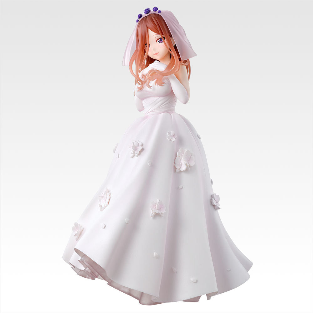 Figurine The Quintessential Quintuplets - Nakano Miku Gracemaster Ichiban Kuji With Love From The Quintuplets Lot C - Bandai Flo'Kaze