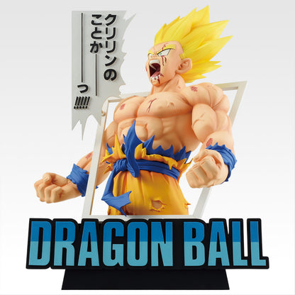 Figurine Dragon Ball - Giga Manga Structure Son Goku Super Saiyan Ichiban Kuji Dragon Ball 40th Partie 1 Last One - Bandai Flo'Kaze