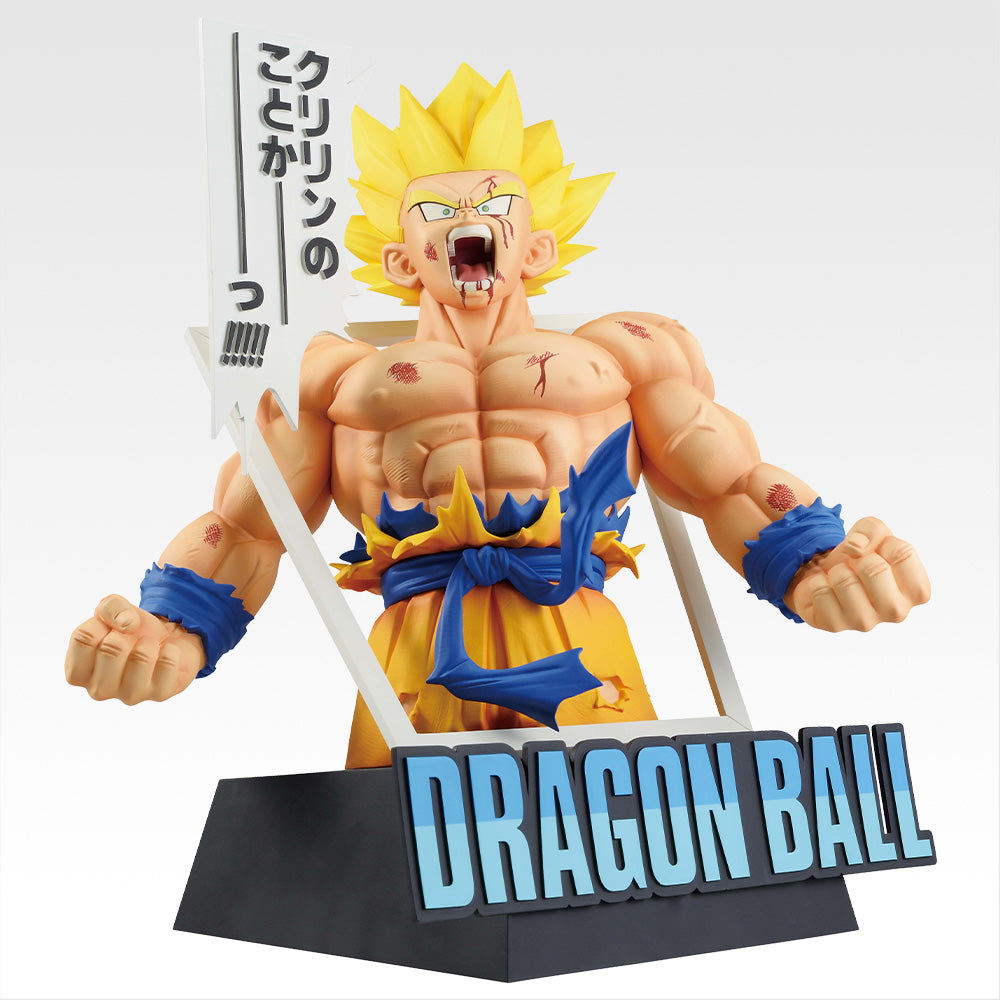 Figurine Dragon Ball - Giga Manga Structure Son Goku Super Saiyan Ichiban Kuji Dragon Ball 40th Partie 1 Last One - Bandai Flo'Kaze