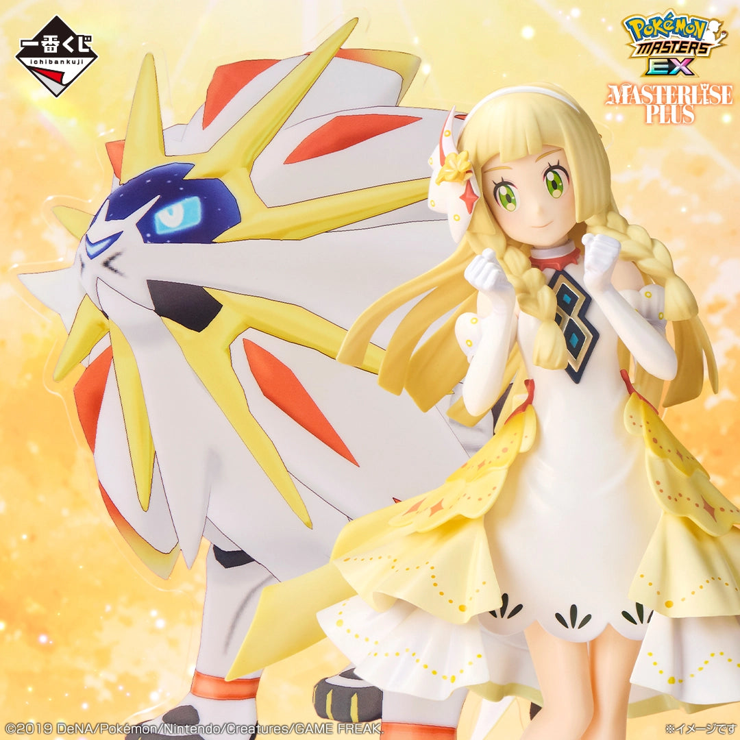 Figurine Pokemon - Lillie & Solgaleo Masterlise Plus Ichiban Kuji Pokemon Masters EX 7th Anniversary Last One - Bandai Flo'Kaze