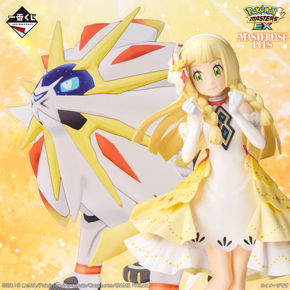 Figurine Pokemon - Lillie & Solgaleo Masterlise Plus Ichiban Kuji Pokemon Masters EX 7th Anniversary Last One - Bandai Flo'Kaze