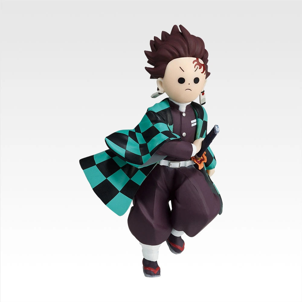 Figurine Demon Slayer - Tanjiro & Giyu's Toddler Figures Ichiban Kuji Upper Rank Two Lot D - Bandai Flo'Kaze