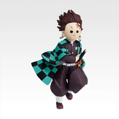 Figurine Demon Slayer - Tanjiro & Giyu's Toddler Figures Ichiban Kuji Upper Rank Two Lot D - Bandai Flo'Kaze