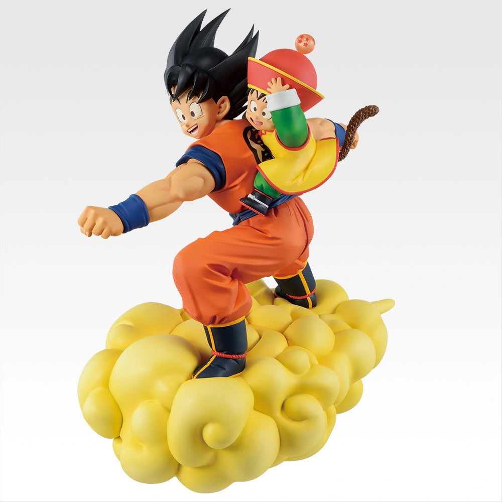 Figurine Dragon Ball Z - Son Goku & Son Gohan Masterlise Ichiban Kuji Spirit Of The Saiyan Last One - Bandai Flo'Kaze