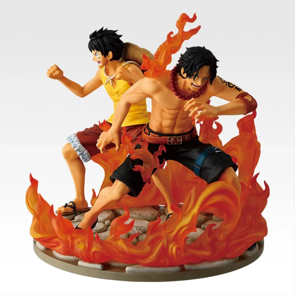 Figurine One Piece - Ace & Luffy Revible Moment Ichiban Kuji Dramatic Memories Last One - Bandai