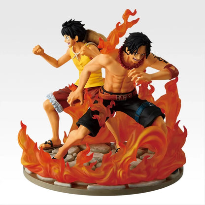 Figurine One Piece - Ace & Luffy Revible Moment Ichiban Kuji Dramatic Memories Last One - Bandai
