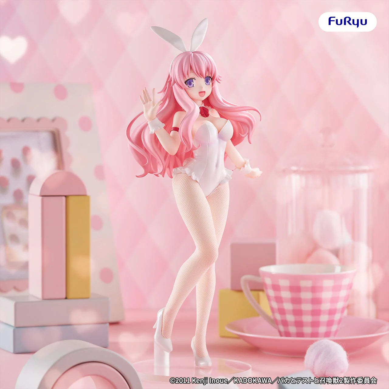 Figurine Baka And Test Summoning Beasts - Mizuki Himeji Bicute Bunnies - FuRyu Flo'Kaze