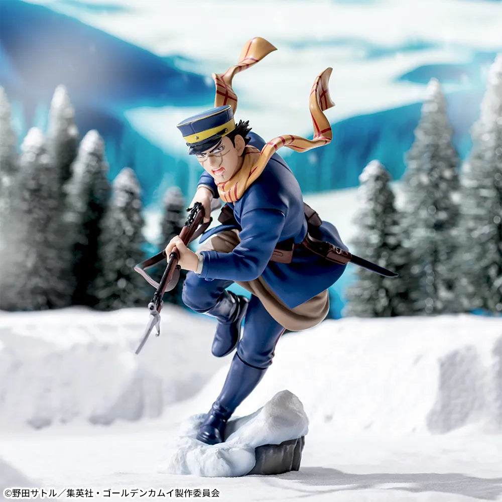 Figurine Golden Kamuy - Sugimoto Saichi Xross Link - SEGA Flo'Kaze