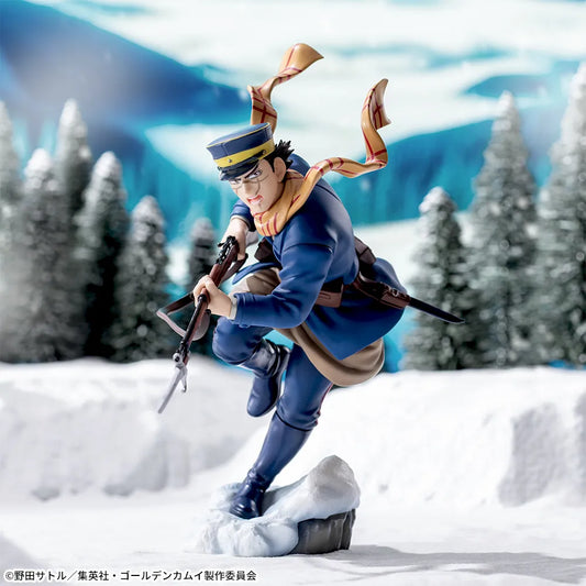 Figurine Golden Kamuy - Sugimoto Saichi Xross Link - SEGA Flo'Kaze