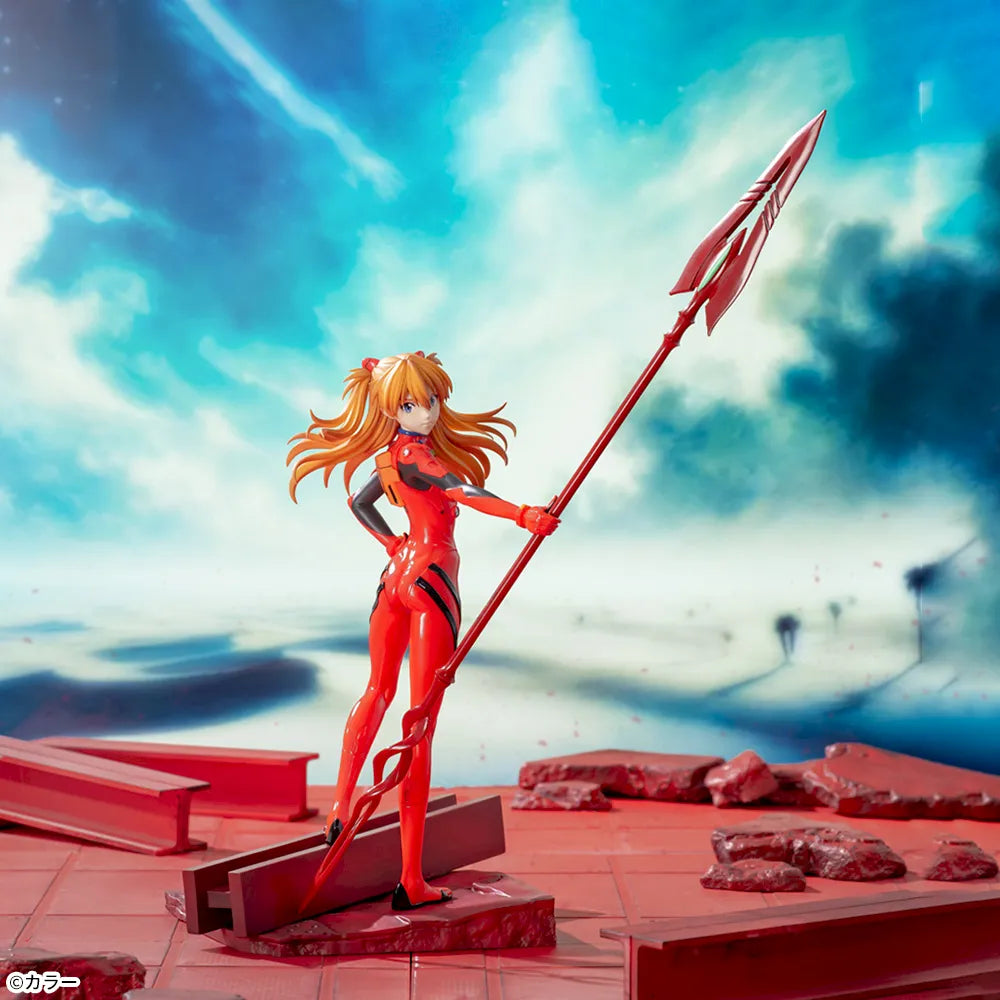 Figurine Evangelion - Shikinami Asuka Langley Luminasta Spear Of Cassius Ver. - SEGA Flo'Kaze