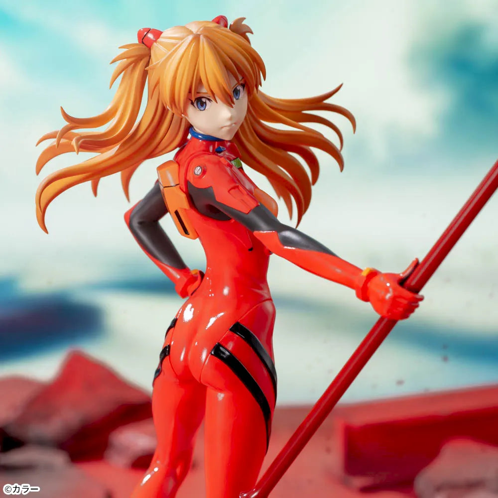 Figurine Evangelion - Shikinami Asuka Langley Luminasta Spear Of Cassius Ver. - SEGA Flo'Kaze