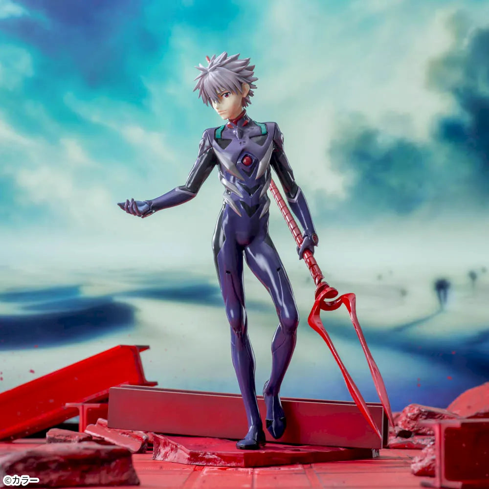 Figurine Evangelion - Nagisa Kaworu Luminasta Spear Of Longinus Ver. - SEGA Flo'Kaze