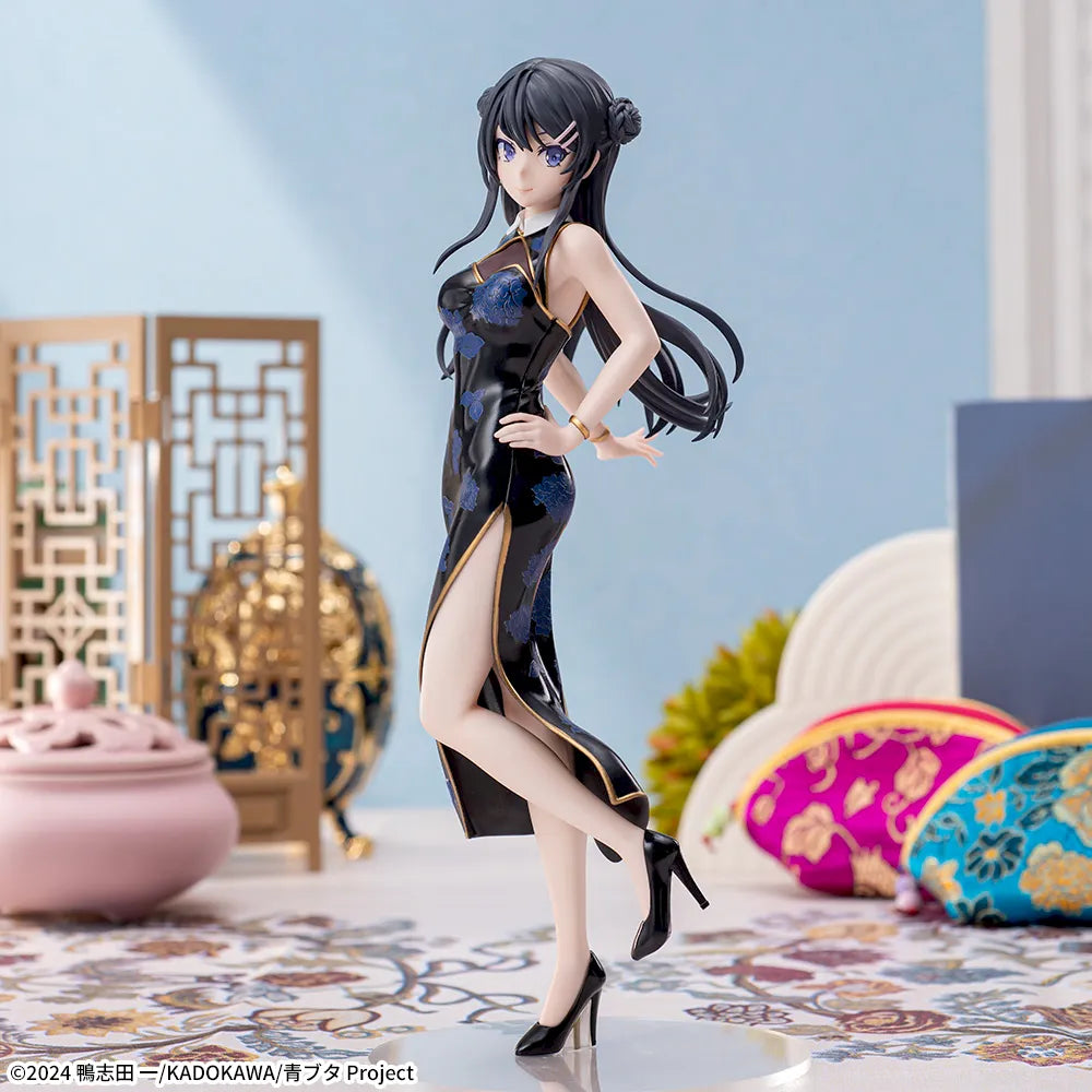 Figurine Rascal Does Not Dream Of Bunny Girl Senpai - Sakurajima Mai XStellar Chinese Dress Ver. - SEGA Flo'Kaze