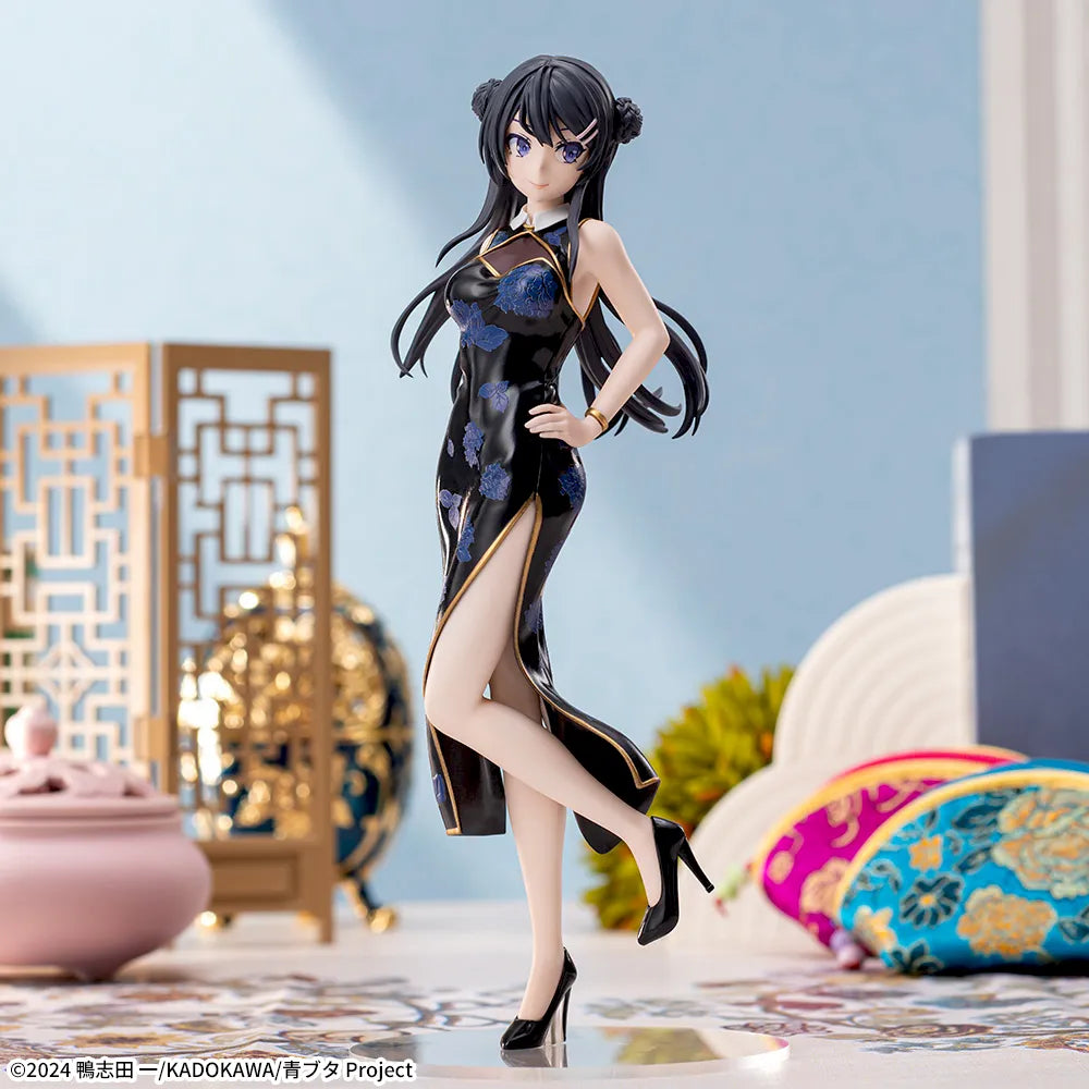 Figurine Rascal Does Not Dream Of Bunny Girl Senpai - Sakurajima Mai XStellar Chinese Dress Ver. - SEGA Flo'Kaze