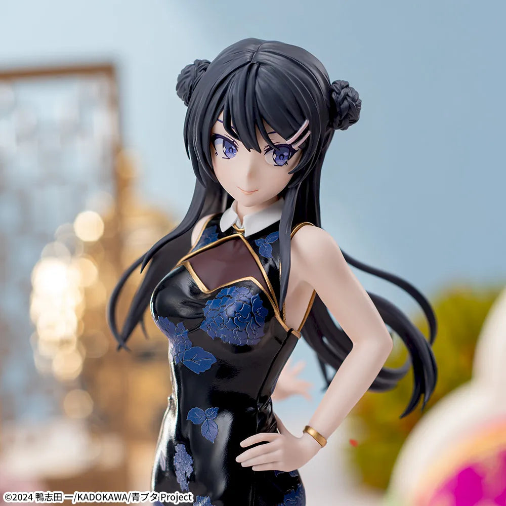 Figurine Rascal Does Not Dream Of Bunny Girl Senpai - Sakurajima Mai XStellar Chinese Dress Ver. - SEGA Flo'Kaze