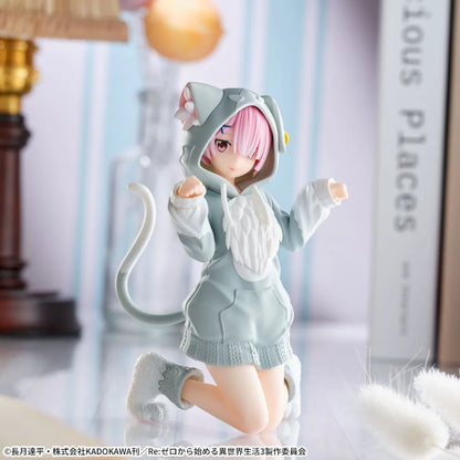 Figurine Re:Zero - Ram Yumemirize Fluffy Pack - SEGA Flo'Kaze