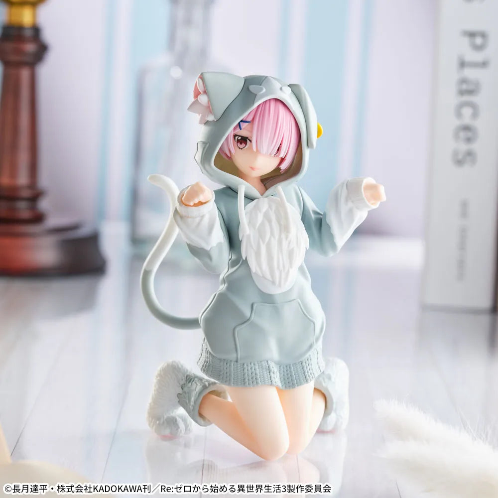 Figurine Re:Zero - Ram Yumemirize Fluffy Pack - SEGA Flo'Kaze