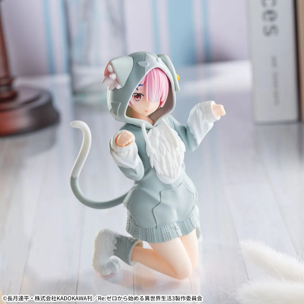 Figurine Re:Zero - Ram Yumemirize Fluffy Pack - SEGA Flo'Kaze